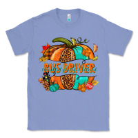 Colony Blue bus driver pumpkin Classic Tee - NancyCooperArtShop