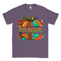Lavender bus driver pumpkin Classic Tee - NancyCooperArtShop