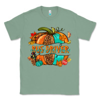 Sage bus driver pumpkin Classic Tee - NancyCooperArtShop