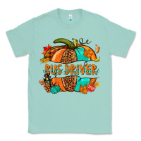 Seafoam bus driver pumpkin Classic Tee - NancyCooperArtShop