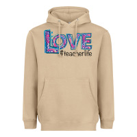 Mushroom Love Teacher Life Heavyweight Hoodie - Bettercallsaul