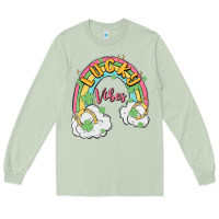 Matcha lucky vibes Long Sleeve Tee - MaliasSmallBusiness