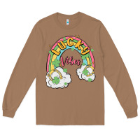 Toasted Coconut lucky vibes Long Sleeve Tee - MaliasSmallBusiness