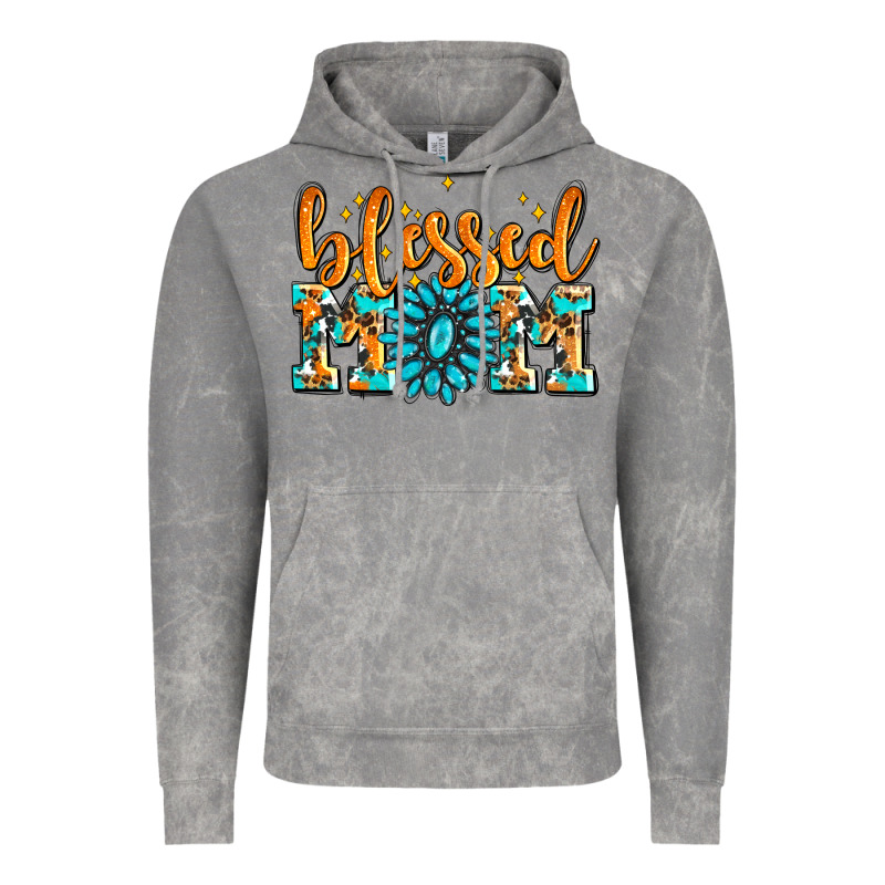 Blessed Mom With Gemstone Vintage Hoodie by AdoDesignShop | Teevron