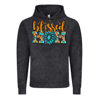 Vintage Black blessed mom with gemstone Vintage Hoodie - AdoDesignShop