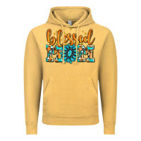 Vintage Mustard blessed mom with gemstone Vintage Hoodie - AdoDesignShop