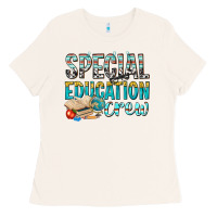 Bone special education crew Ladies Tee - texasbilliewilder