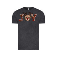 Vintage Black joy reindeer Vintage Tee - AdoDesignShop