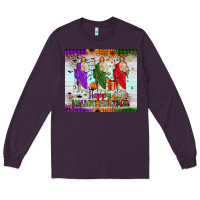 Plum san judas happy  hallothanksmas Long Sleeve Tee - JahusDesignShop