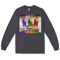 Smoke san judas happy  hallothanksmas Long Sleeve Tee - JahusDesignShop