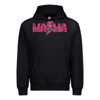 Black Mama neon lightning bolt mother's day Urban Hoodie - HowdyJamesFarm