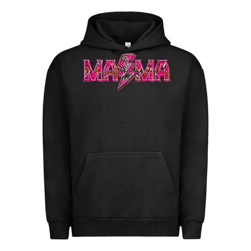 Mama Neon Lightning Bolt Mother's Day Urban Hoodie by HowdyJamesFarm | Teevron