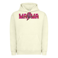 Pigment Pistachio Mama neon lightning bolt mother's day Urban Hoodie - HowdyJamesFarm