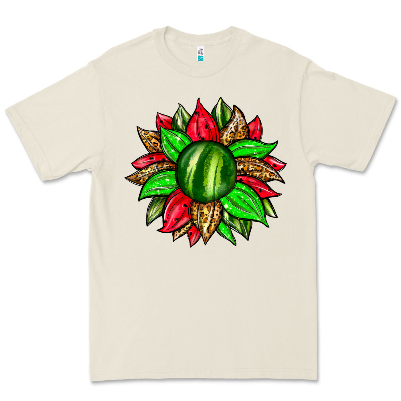 Watermelon Sunflower Premium Tee by Zillion Design Studio | Teevron