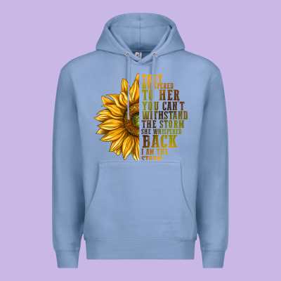 They Whispered To Her You Can't Withstand Premium Hoodie Designed By Texasbilliewilder