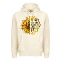 Sandshell They Whispered To Her You Can't Withstand Premium Hoodie - texasbilliewilder