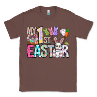 Chestnut My 1st Easter Classic Tee - CowhideDigitalArt