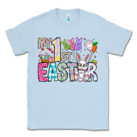 Dusty Blue My 1st Easter Classic Tee - CowhideDigitalArt