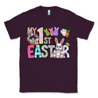 Plum My 1st Easter Classic Tee - CowhideDigitalArt