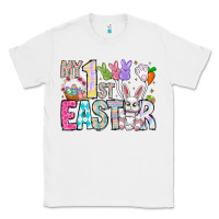 White My 1st Easter Classic Tee - CowhideDigitalArt