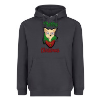Smoke Merry Christmas Cat Heavyweight Hoodie - Bettercallsaul