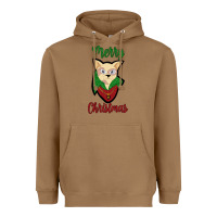 Toasted Coconut Merry Christmas Cat Heavyweight Hoodie - Bettercallsaul