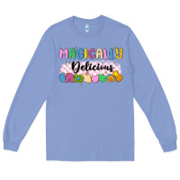 Colony Blue magically delicious Long Sleeve Tee - MaliasSmallBusiness