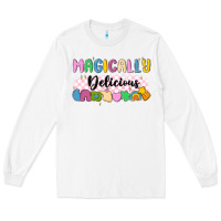 White magically delicious Long Sleeve Tee - MaliasSmallBusiness