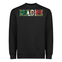 Black mexican flag madre Heavyweight Sweatshirt - Jasminsmagicworld