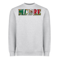 Heather Grey mexican flag madre Heavyweight Sweatshirt - Jasminsmagicworld