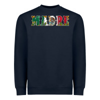 Navy mexican flag madre Heavyweight Sweatshirt - Jasminsmagicworld