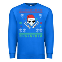 True Royal alien ugly christmas Premium Sweatshirt - Bettercallsaul