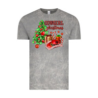 Cloud Rock Cowgirl Christmas Vintage Tee - AdoDesignShop