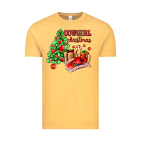 Vintage Mustard Cowgirl Christmas Vintage Tee - AdoDesignShop