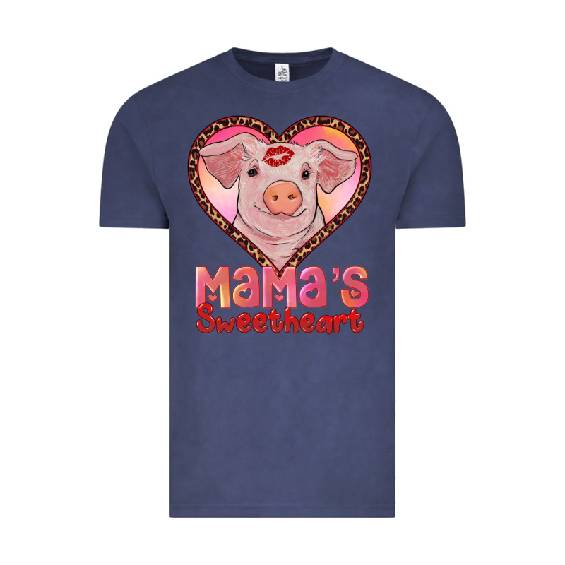 Mama's Sweetheart Baby Pig Vintage Tee by AdoDesignShop | Teevron