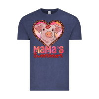 Vintage Denim mama's sweetheart baby pig Vintage Tee - AdoDesignShop
