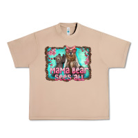 Burro mama bear sees all Urban Heavy Tee - Artiststas