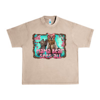 French Oak mama bear sees all Urban Heavy Tee - Artiststas