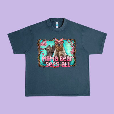 Mama Bear Sees All Urban Heavy Tee Designed By Artiststas