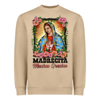 Mushroom madrecita muchas gracias lady of Guadalupe Heavyweight Sweatshirt - BarkalooDesign
