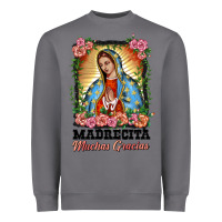 Storm madrecita muchas gracias lady of Guadalupe Heavyweight Sweatshirt - BarkalooDesign