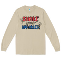 Mushroom 4th of july america shake your sparkler Long Sleeve Tee - MaliasSmallBusiness