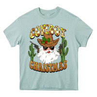 Arona cowboy christmas santa Heavy Core Tee - BarkalooDesign