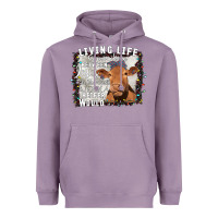 Lavender Between Jesus Take The Wheel I Wish A Heifer Would Heavyweight Hoodie - Bettercallsaul