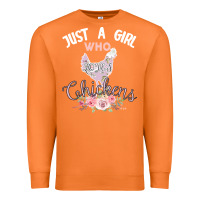 Carrot Just a girl who loves chickens Premium Sweatshirt - Bettercallsaul