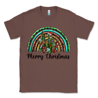 Chestnut merry christmas cactus rainbow Classic Tee - BarkalooDesign