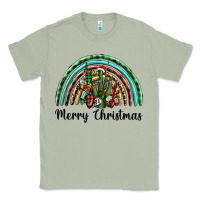 Matcha merry christmas cactus rainbow Classic Tee - BarkalooDesign