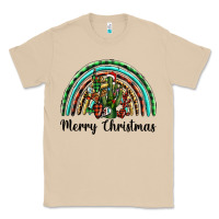 Mushroom merry christmas cactus rainbow Classic Tee - BarkalooDesign