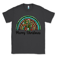 Smoke merry christmas cactus rainbow Classic Tee - BarkalooDesign