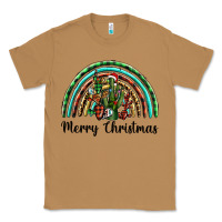 Toasted Coconut merry christmas cactus rainbow Classic Tee - BarkalooDesign